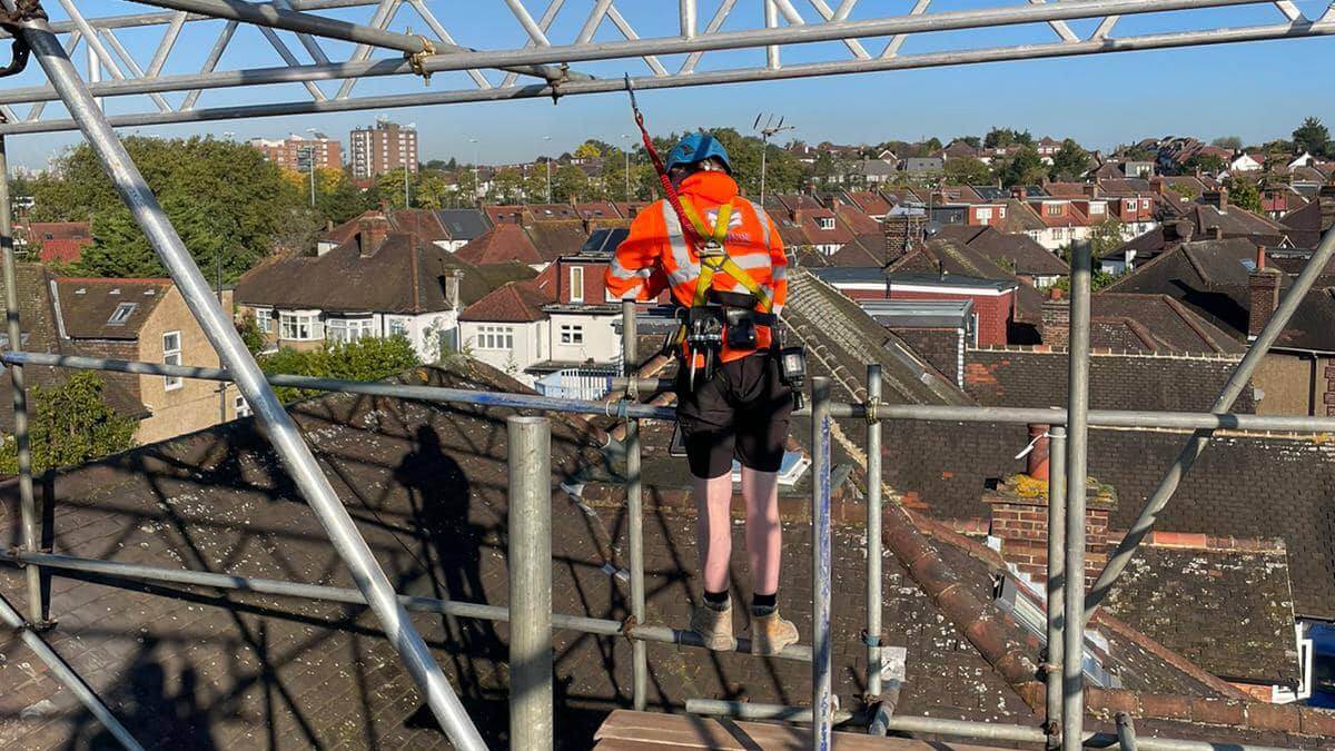 Merlin Scaffolding Worker