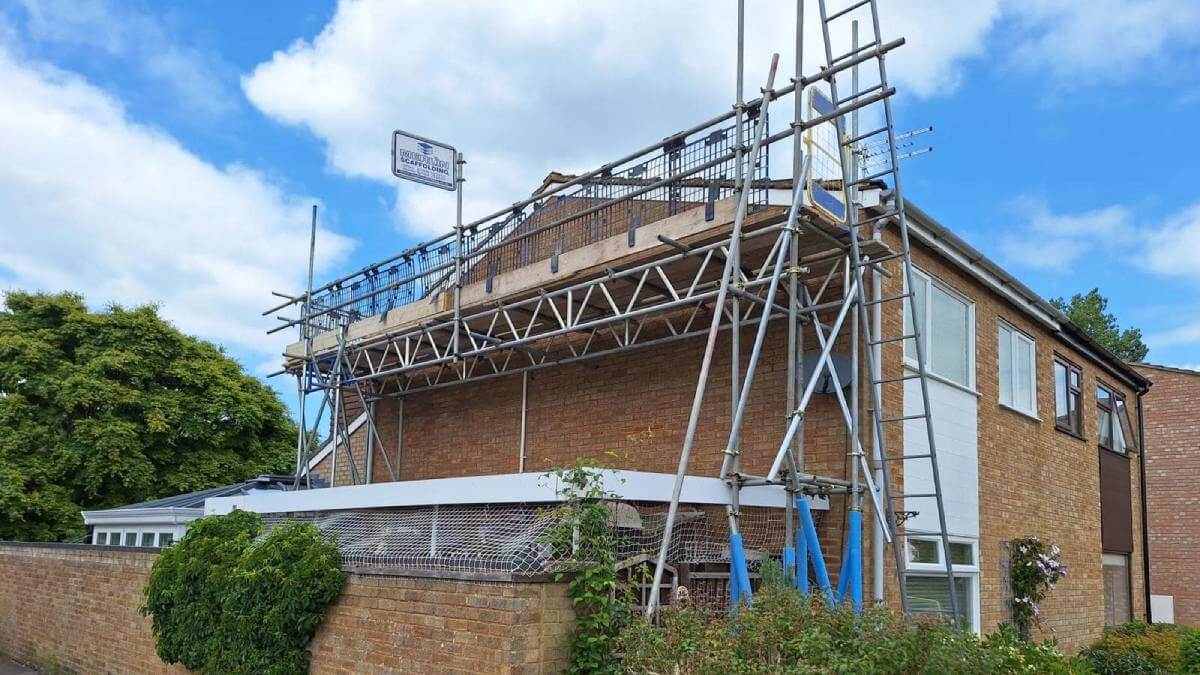 Residential scaffolding by Merlin